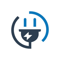 Power plug / Electrical icon, Electric power cord icon