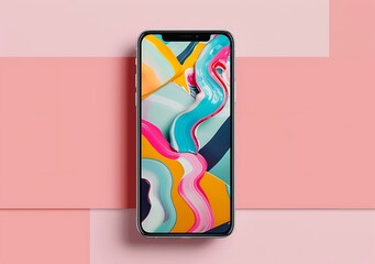 Colorful Abstract Phone Wallpaper