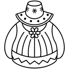 Traditional Designs Art Line Art Vector Illustration