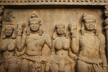 Kanheri Caves in the forests of the Sanjay Gandhi National Park, India