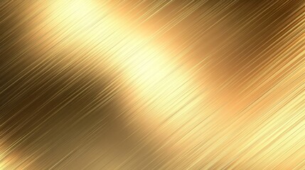 Obraz premium Abstract golden background with diagonal lines and a gradient from light to dark.