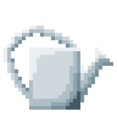 Obraz premium Pixel Gardening Watering Can