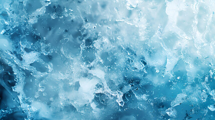 Obraz premium Waves and blue water as a background.,View at the ocean surface. Natural summer seascape, , Water background. Abstract blue ocean background