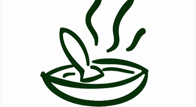 spone in a pot soup