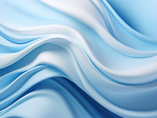 Fototapeta premium Excellent 3D Abstract Light Blue Background