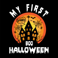 Halloween t-shirt design SVG