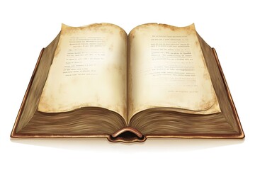 Obraz premium Illustration of books stack. School item. Education image for design.