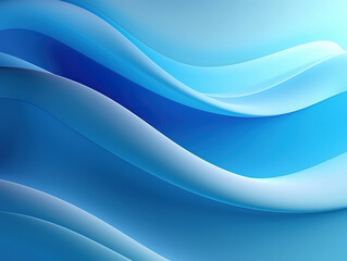 Obraz premium Gorgeous Blue waves pattern abstract background
