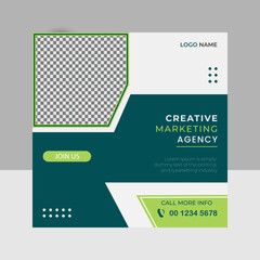 Marketing Agency Social Media Post Template