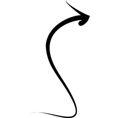 Single isolated icon with outline style icon on white background