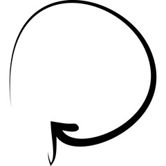 Single isolated icon with outline style icon on white background