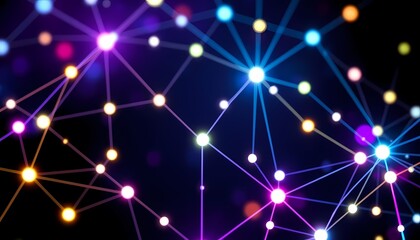 abstract background with stars