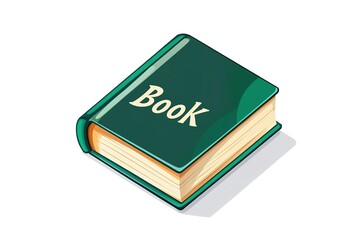 Illustration of books stack. School item. Education image for design.
