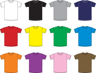 Tシャツ　カラー