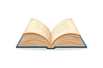 Illustration of books stack. School item. Education image for design.