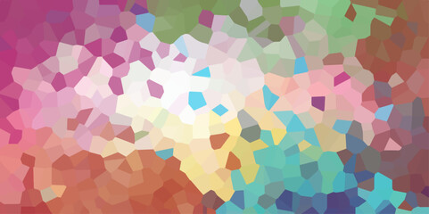 Abstract Seamless Multicolor Retro Mosaic Pattern and Quartz Crystal Pixel Diagram Background. for Fabric Printing, Website Background, Presentations, Brochures, and Luxury/Premium Packaging