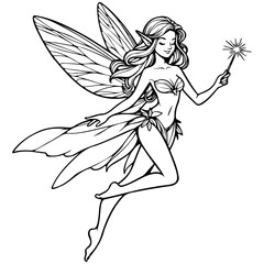 Sprite Fairy Illustration.
