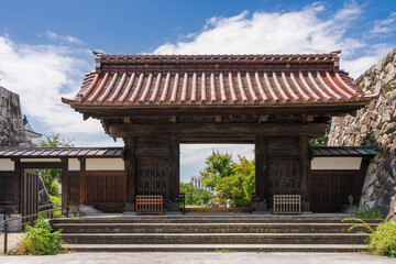 Fototapeta premium 富山城の千歳御門
