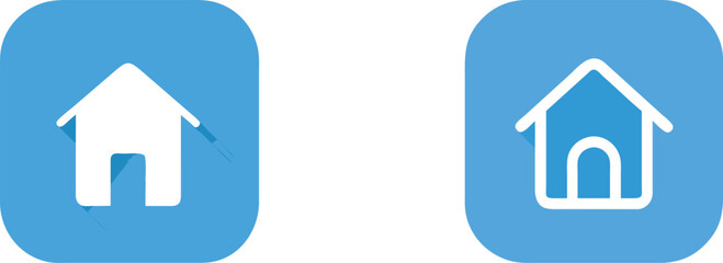 Home icons vector illustration