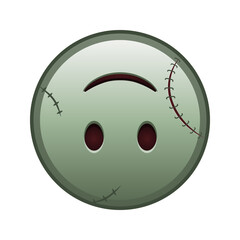 Face Upside Down Large size of zombie halloween emoji