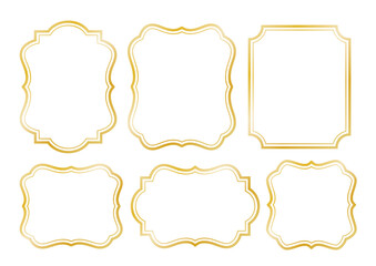 シンプル　クラシカル　エレガント  金　フレーム  セット　高級感　高級