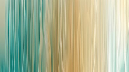 Obraz premium Gradient backdrop from caramel to cream adorned with fine teal and gold stripes