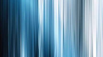 Obraz premium Gradient from ice blue to sapphire wallpaper with bold gray and silver vertical stripes