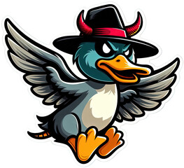 Quirky Adventures of Hat-Wearing Duck