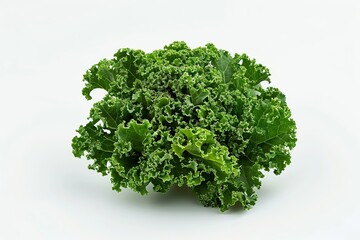 Obraz premium A fresh Kale isolated on white