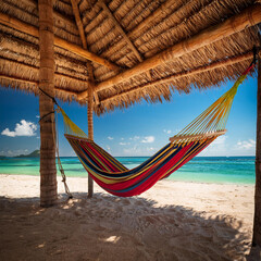 hammock on the beach