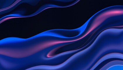 A vibrant abstract background with bold, flowing lines in shades of blue and purple against a dark background. Perfect for dynamic and modern designs.