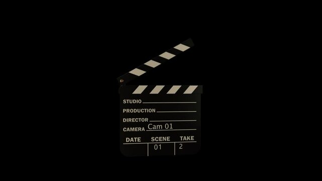 Movie clapper animation, film direction, movie direction, Movie making, Film Production