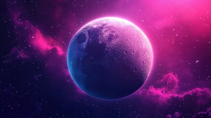 Fototapeta premium moonson sale copyspace background