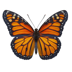 Fototapeta premium butterfly isolated on on transparent background