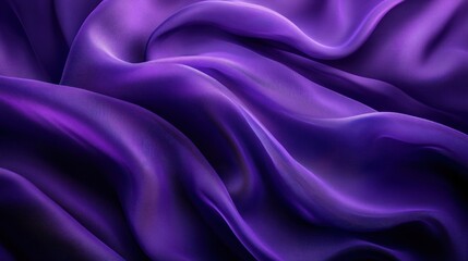 Obraz premium Abstract purple fabric background with soft folds.