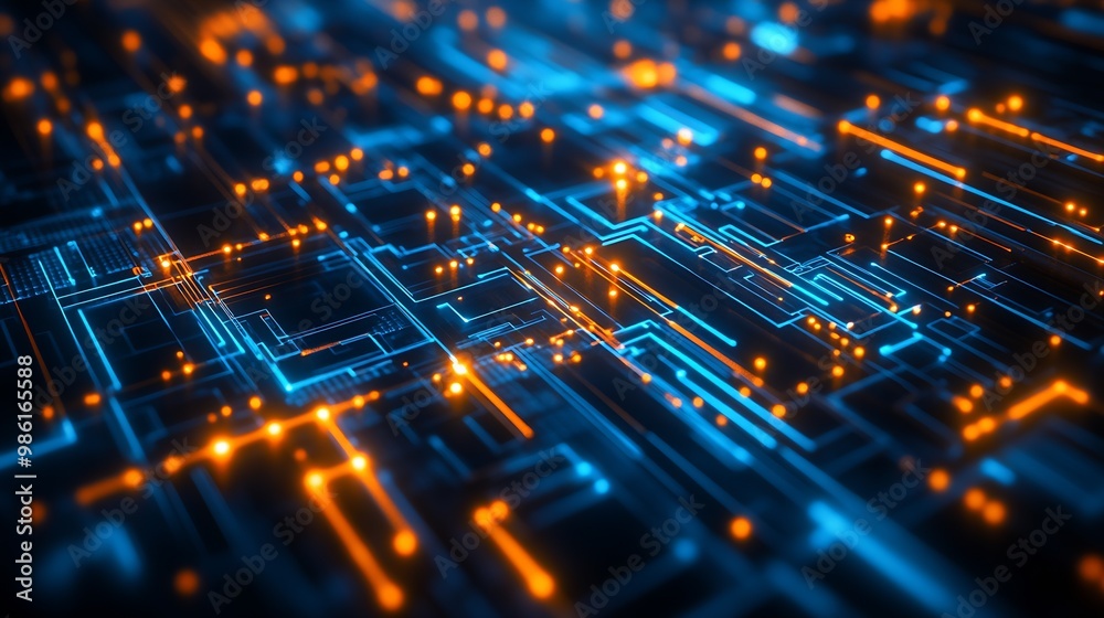 Poster cybersecurity network and technology : Generative AI