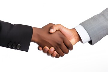 A handshake between a business person and a potential investor, representing the start of a new partnership