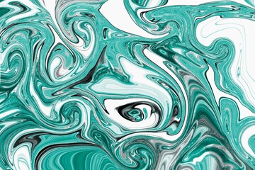 aqua Flowing Abstract Patterns: Fluid Gradient Art for Creative Projects