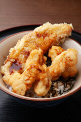 とり天丼