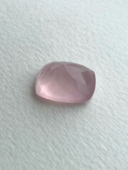 Rose Quartz Cut Gemstone