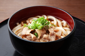 豚バラうどん
