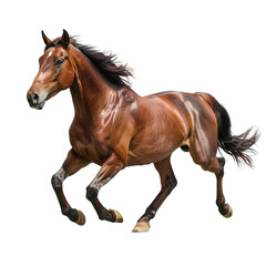 Obraz premium horse isolated on white background