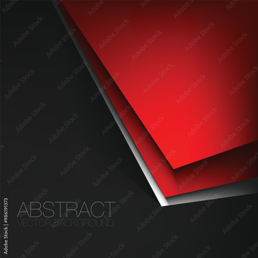 Fototapete graphic geometric triangle overlap vector layer background for text and message design