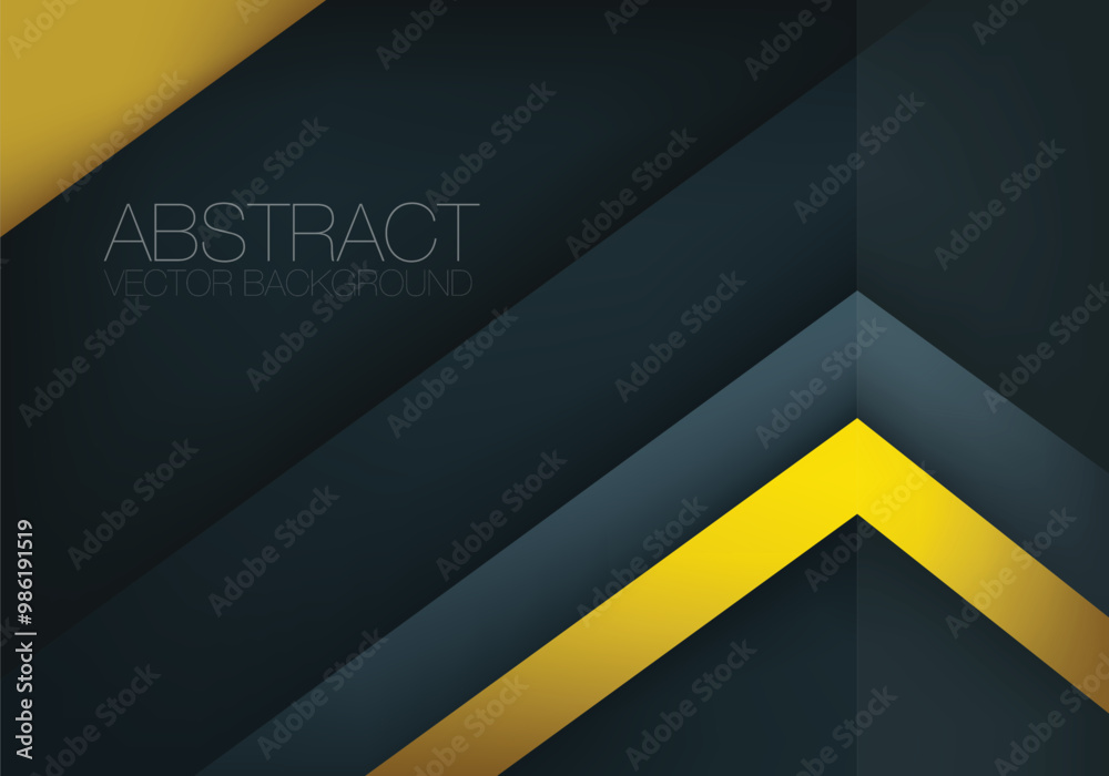 Fototapete graphic geometric triangle overlap vector layer background for text and message design