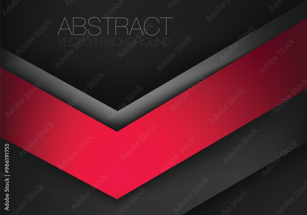 Fototapete graphic geometric triangle overlap vector layer background for text and message design