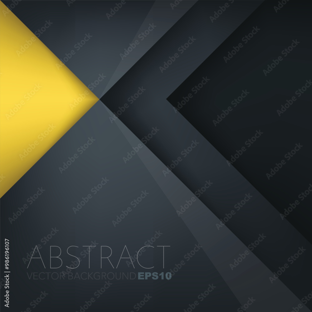Fototapete graphic geometric triangle overlap vector layer background for text and message design