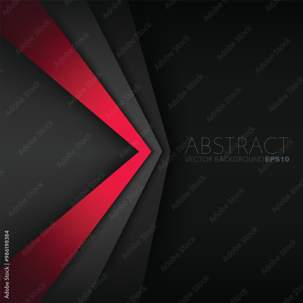 Fototapete graphic geometric triangle overlap vector layer background for text and message design