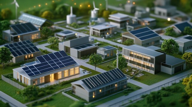 concept of microgrids and islanded systems, which offer localized energy generation, storage, and distribution solutions to improve energy resilience and reliability in communities