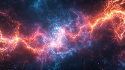 Naklejka premium Energy Flow Background