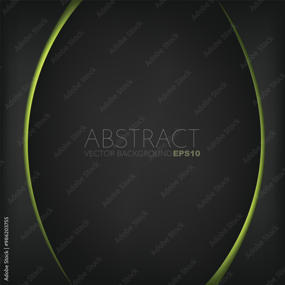 Fototapete graphic vector curve line overlap background for text and message design
